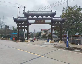 村口門(mén)樓設(shè)計(jì)