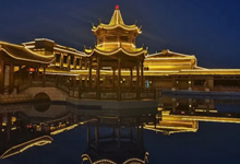 新疆博樂(lè)周總定購(gòu)古建雙層八角古建亭、軒亭、古建文化長(zhǎng)廊