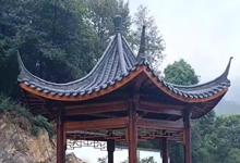 防腐木涼亭定做多少錢，仿古涼亭制作廠家