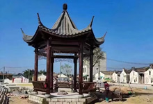 涼亭安裝費(fèi)用，安裝一個(gè)防腐木涼亭要多少錢